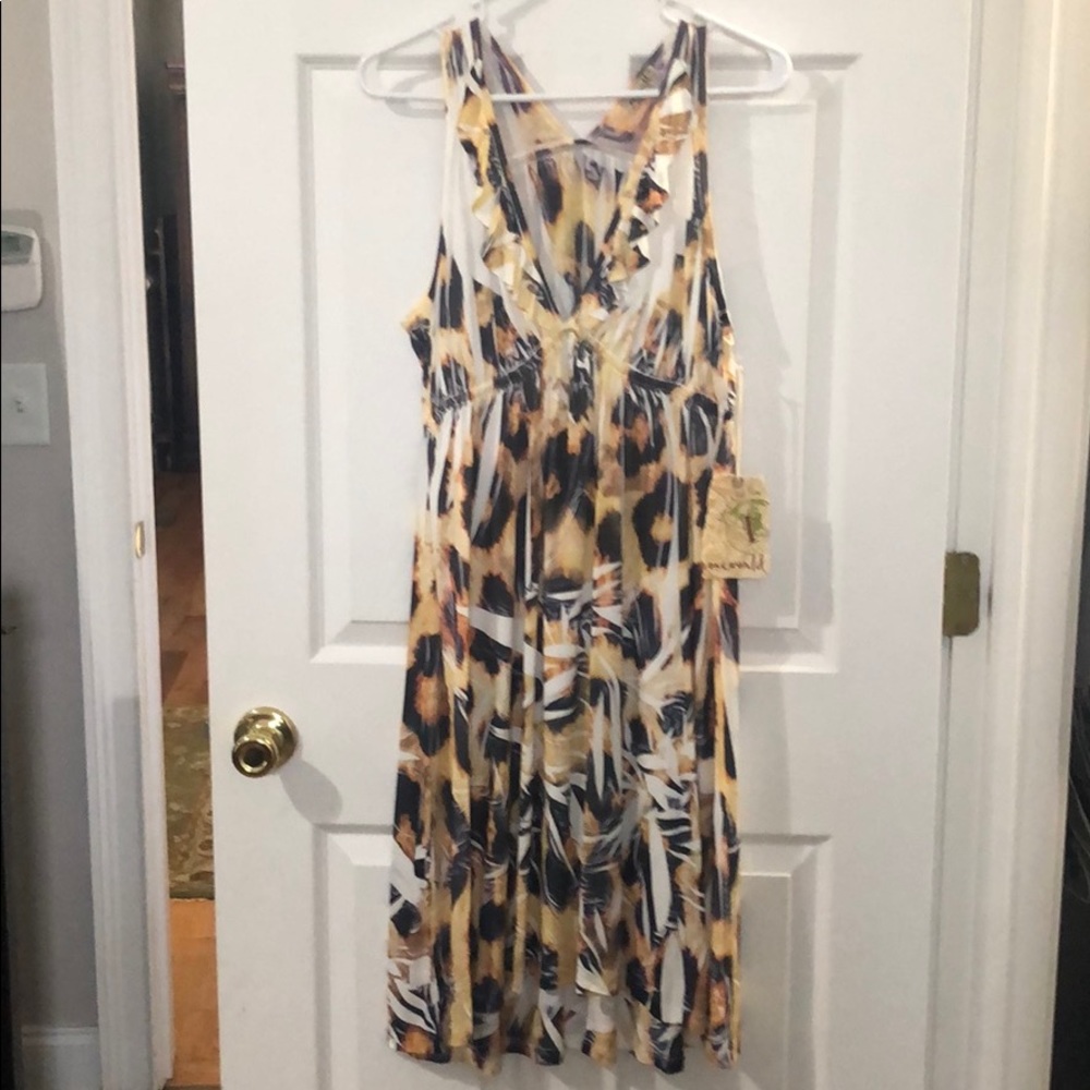 NWT One World sleeveless dress - M